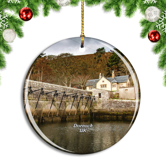 UK England Dornoch Christmas Ornament