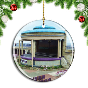 UK England Eastbourne Bandstand Christmas Ornament