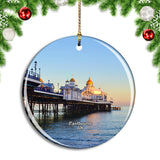 UK England Eastbourne Pier Christmas Ornament