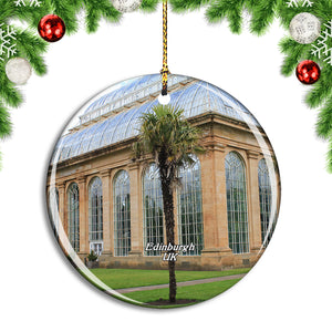 UK England Edinburgh Royal Botanic Garden Christmas Ornament