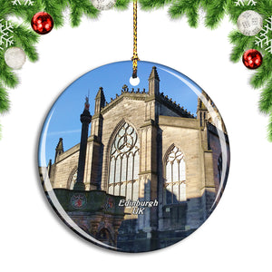 UK England Edinburgh St. Giles' Cathedral Christmas Ornament