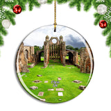 UK England Elgin Cathedral Christmas Ornament