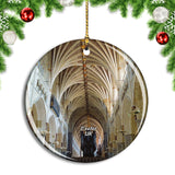 UK England Exeter Cathedral Christmas Ornament