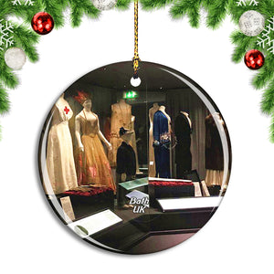 UK England Fashion Museum Bath Christmas Ornament