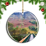 UK England Fort William Nevis Range Mountain Experience Christmas Ornament