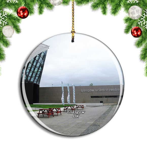 UK England Glasgow Science Centre Christmas Ornament