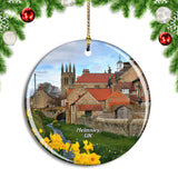 UK England Helmsley Walled Garden Christmas Ornament