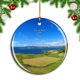 UK England Isle of Mull Christmas Ornament