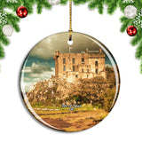 UK England Isle of Skye Dunvegan Castle Christmas Ornament