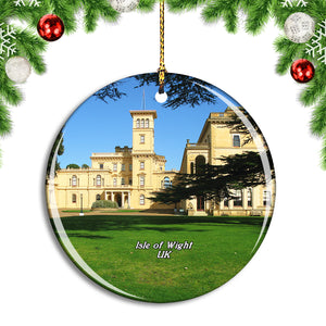 UK England Isle of Wight Osborne House Christmas Ornament