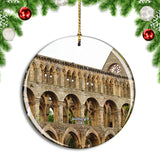 UK England Jedburgh Abbey Christmas Ornament