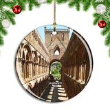 UK England Jedburgh Abbey Christmas Ornament