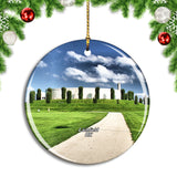 UK England Lichfield National Memorial Arboretum Christmas Ornament