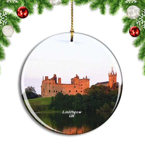 UK England Linlithgow Palace Christmas Ornament