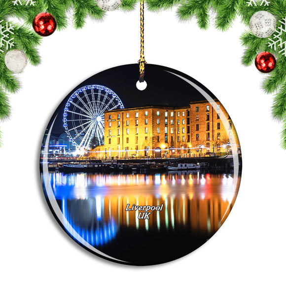 UK England Liverpool Arena and Convention Centre Christmas Ornament