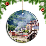 UK England Llangollen Train Christmas Ornament