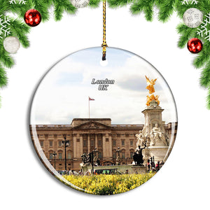 UK England London Buckingham Palace Christmas Ornament