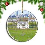 UK England London Greenwich Park Christmas Ornament