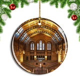 UK England London Natural History Museum Christmas Ornament