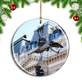 UK England London Piccadilly Circus Christmas Ornament