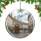 UK England London Regent Street Christmas Ornament