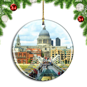 UK England London St.Paul's Cathedral Christmas Ornament