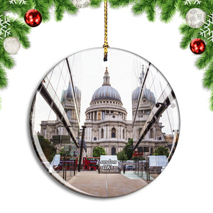 UK England London St.Paul's Cathedral Christmas Ornament