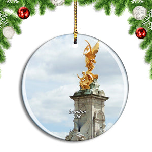 UK England London Victoria Memorial Christmas Ornament