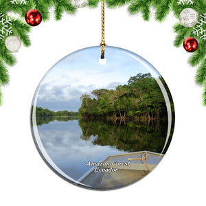 Ecuador Amazon Forest Christmas Ornament