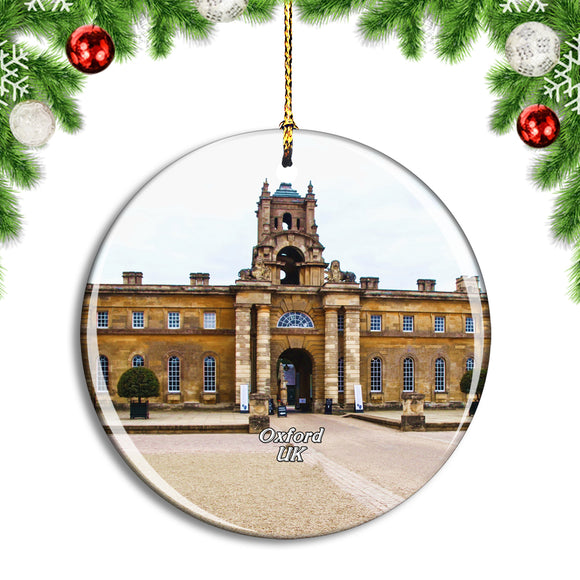 UK England Oxford Blenheim Palace Christmas Ornament