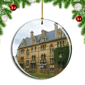 UK England Oxford Christ Church Christmas Ornament