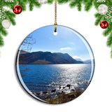 UK England Penrith Ullswater Lake Christmas Ornament