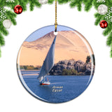 Egypt Aswan Dam Christmas Ornament