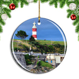 UK England Plymouth Smeaton's Tower Christmas Ornament