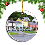 UK England Porthmadog Borth-Y-Gest Harbour Christmas Ornament