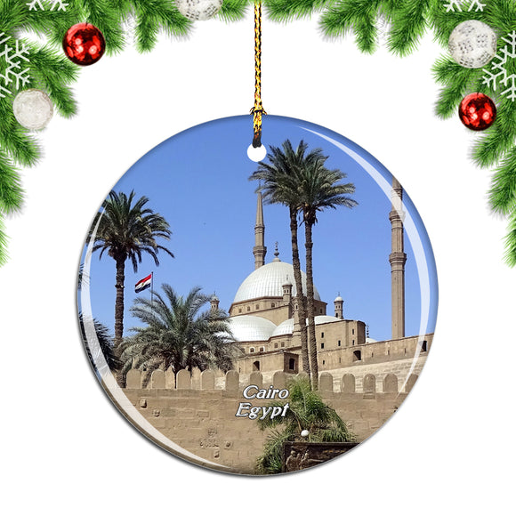 Egypt Cairo Citadel Christmas Ornament