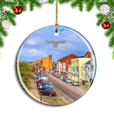 UK England Portsmouth Old Town Christmas Ornament