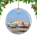 Egypt Fort Qaitbery Alexandria Christmas Ornament