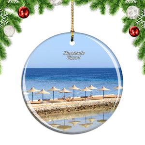 Egypt Giftun Islands Hurghada Christmas Ornament