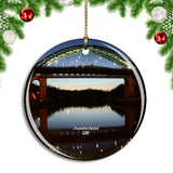 UK England Sunderland Bridge Christmas Ornament