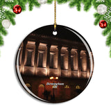 UK England Town Hall Birmingham Christmas Ornament