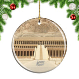 Egypt Mortuary Temple of Hatshepsut Luxor Christmas Ornament