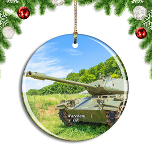 UK England Wareham The Tank Museum Christmas Ornament