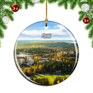 Finland Kuopio Christmas Ornament