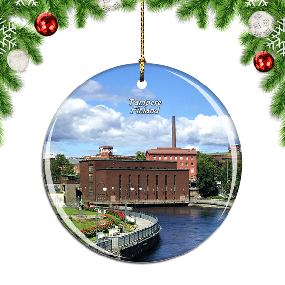 Finland Tampere Christmas Ornament