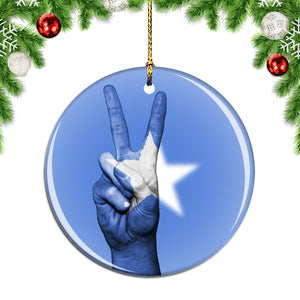 Flag Somalia Christmas Ornament