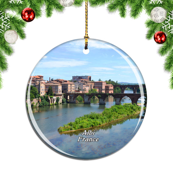 France Albi Christmas Ornament