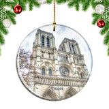 France Amiens Cathedral Christmas Ornament