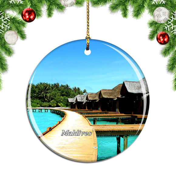 Maldives Christmas Ornament