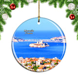 France Chateau d'If Marseille Christmas Ornament